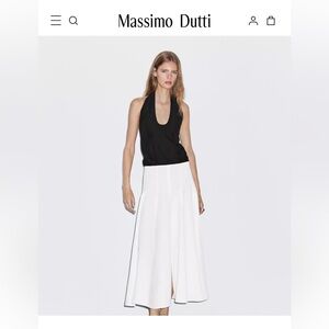 Massimo Dutti Linen Dress